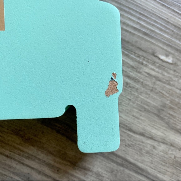 Turquoise Fall Farm Fresh Pumpkin Truck Table Sign - Picture 5 of 6